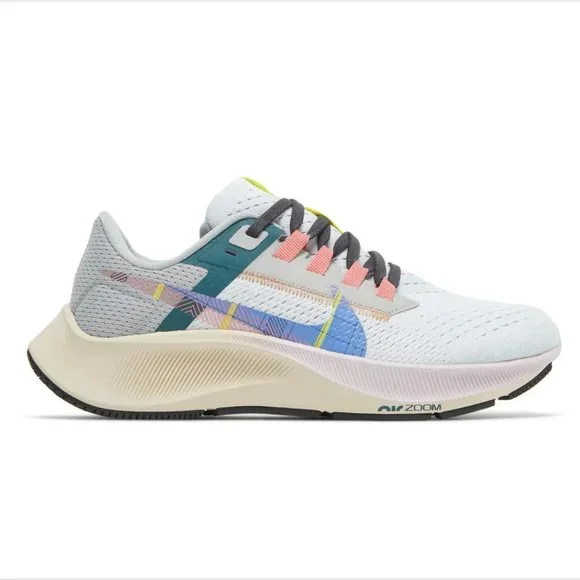 Nike Air Zoom Pegasus 38 Blue Tint Regal Pink Sneakers DC8796-400 Women US 7 - Picture 1 of 14